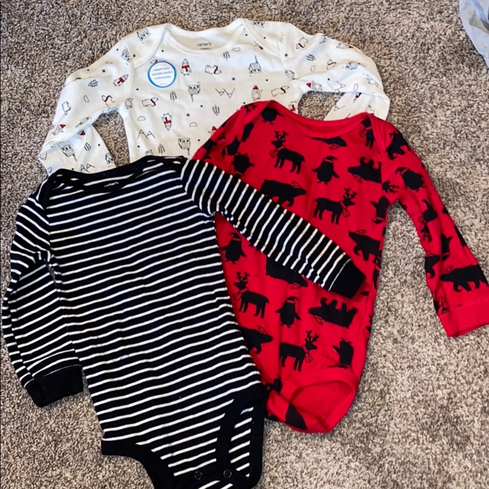 18 month bundle. (3) bodysuits
